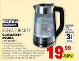 GLASWASSERKOCHER im Angebot bei E center in Darmstadt GLASWASSERKOCHER Angebote von EDEKA ZUHAUSE bei E center Darmstadt für 19,99 €