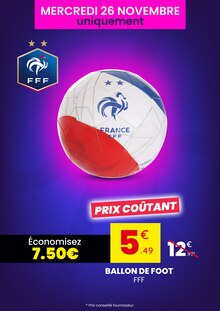 Promo Ballon dans le catalogue Stokomani du moment à la page 9