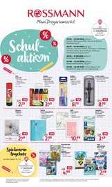 Füller im Rossmann Prospekt in Eisenach Aktueller Rossmann Prospekt mit Füller, "Schulaktion", Seite 1