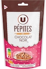 Promo PEPITES DE CHOCOLAT U à 1,36 € dans le catalogue Super U à Briey