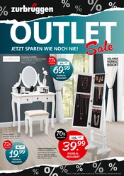 Aktueller Zurbrüggen Prospekt mit Spiegel, "OUTLET Sale!", Seite 1