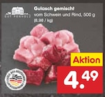 Aktuelles Gulasch gemischt Angebot bei Netto Marken-Discount in Leipzig ab 4,49 €