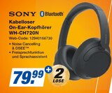 Kabelloser On-Ear-Kopfhörer WH-CH720N bei expert im Gemünden Prospekt für 79,99 €