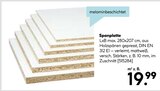 Spanplatte  im aktuellen Hellweg Prospekt für 19,99 €