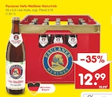 Hefe-Weißbier Naturtrüb Angebote von Paulaner bei Netto Marken-Discount Bad Friedrichshall für 12,99 €