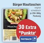Beilagen im EDEKA Prospekt Maultaschen von Bürger im aktuellen EDEKA Prospekt