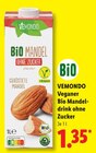 Veganer Bio Mandeldrink ohne Zucker von Vemondo im aktuellen Lidl Prospekt für 1,35 €