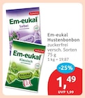 Hustenbonbon von Em-eukal für 1,49 € bei budni im Angebot Hustenbonbon von Em-eukal im aktuellen budni Prospekt