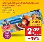 Fischstäbchen im Angebot bei Netto Marken-Discount in Paderborn Fischstäbchen Angebote von iglo bei Netto Marken-Discount Paderborn für 2,49 €