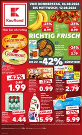Kaufland Supermarkt Prospekt der aktuellen Woche mit 56 Seiten, gültig von 06.08.2026 bis 12.08.2026, in Altrip und Umgebung Aktueller Kaufland Supermarkt Prospekt in Altrip und Umgebung, "Hier bin ich richtig" mit 56 Seiten, 06.08.2026 - 12.08.2026