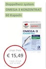 LINDA Premiumapotheke Tübingen - system OMEGA-3 KONZENTRAT Angebot im Prospekt system OMEGA-3 KONZENTRAT bei LINDA Premiumapotheke im Tübingen Prospekt für 15,49 €