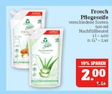 Pflegeseife im Angebot bei Marktkauf in Erlangen Pflegeseife Angebote von Frosch bei Marktkauf Erlangen für 2,00 €