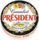 Camembert - PRÉSIDENT en promo chez Intermarché Camembert - PRÉSIDENT dans le catalogue Intermarché