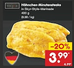 Aktuelles Hähnchen-Minutensteaks Angebot bei Netto Marken-Discount in Wuppertal ab 3,99 €