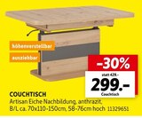 Aktuelle Wohnzimmertisch Angebote bei Sconto SB in Leipzig Aktuelles Couchtisch Angebot bei Sconto SB in Leipzig ab 299,00 €