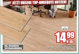 Design-Vinyl-Klick-Belag bei Christian Scheffer Heimtex-Fachmarkt e.K. im Prospekt "" für 14,99 €