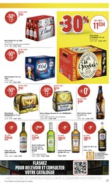 Offre Bière blanche dans le catalogue Casino Supermarchés du moment à la page 27