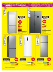 Promos Réfrigérateur dans le catalogue "VENTES EXCEPTIONNELLES" de Hyper U Réfrigérateur en promo dans le catalogue Hyper U à la page 2