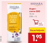 Augen-creme Q10 von SHISARA im aktuellen Netto Marken-Discount Prospekt für 1,95 €