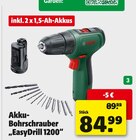 Akku-Bohrschrauber „EasyDrill 1200“ im aktuellen Hagebaumarkt Prospekt für 84,99 €