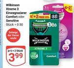 GLOBUS Losheim - Xtreme 3 Einwegrasierer Comfort Angebot im Prospekt Xtreme 3 Einwegrasierer Comfort bei GLOBUS im Losheim Prospekt für 0,50 €