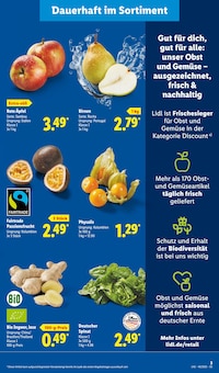 Äpfel im Lidl Prospekt "LIDL LOHNT SICH" mit 66 Seiten (Stuttgart)