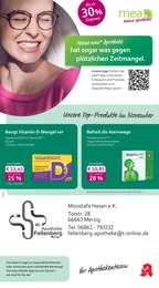 mea - meine apotheke Prospekt für Merzig: "Unsere Oktober-Angebote", 4 Seiten, 01.10.2026 - 31.10.2026