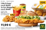 McDonalds Aichtal - 226 Angebot im Prospekt 226 bei McDonalds im Aichtal Prospekt für 11,99 €