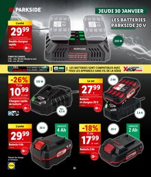 Promo Batterie Outils dans le catalogue Lidl du moment à la page 24