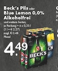 Pils Angebote von Beck's bei TOP Getränke Meerbusch für 4,49 €