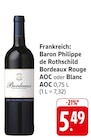 EDEKA Neuried - Bordeaux Rouge AOC Angebot im Prospekt Bordeaux Rouge AOC bei EDEKA im Neuried Prospekt für 5,49 €