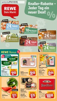 Aktueller REWE Prospekt für Schladen und Ungebung, Seiten zum blättern REWE Prospekt Dein Markt mit Seiten in Schladen und Umgebung