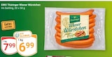 Thüringer Wiener Würstchen bei GLOBUS im Prospekt "" für 6,99 €