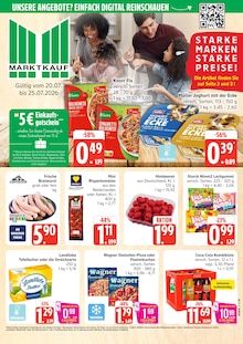 Marktkauf Prospekt der aktuellen Woche, gültig von 20.07.2026 bis 25.07.2026 Aktueller Marktkauf Prospekt "Top Angebote" mit 36 Seiten