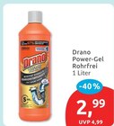 Power-Gel Rohrfrei von Drano im aktuellen budni Prospekt
