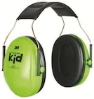 Casque anti-bruit enfant en promo à 14,99 € chez Hyper U Casque anti-bruit enfant dans le catalogue Hyper U