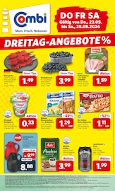 Aktueller combi Supermarkt Prospekt in Firrel und Umgebung, "DREITAG-ANGEBOTE" mit 1 Seite, 23.05.2024 - 25.05.2024
