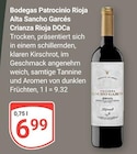 GLOBUS - Rioja Alta Sancho Garcés Crianza Rioja DOCa Angebot im Prospekt Rioja Alta Sancho Garcés Crianza Rioja DOCa bei GLOBUS im Prospekt "" für 6,99 €