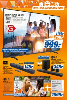 Fernseher im expert Prospekt "Top Angebote" mit 12 Seiten (Warendorf)