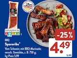 BBQ Spareribs bei ALDI SÜD im Freisen Prospekt für 4,49 €