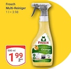 Multi-Reiniger im Angebot bei GLOBUS in Trier Multi-Reiniger Angebote von Frosch bei GLOBUS Trier für 1,99 €