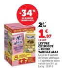 Levure chimique + sucre vanillé - Alsa en promo chez U Express Levure chimique + sucre vanillé - Alsa dans le catalogue U Express