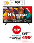 Téléviseur LED UHD 4K 65" - Hisense dans le catalogue Super U