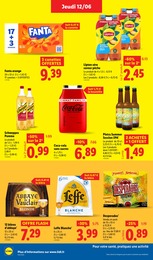 Prix et réduction Boisson gazeuse dans le prospectus Lidl en cours Offre Boisson gazeuse dans le catalogue Lidl du moment à la page 24