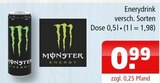 Getränke Oase - Energy Drink Angebot im Prospekt Energy Drink bei Getränke Oase im Prospekt "" für 0,99 €