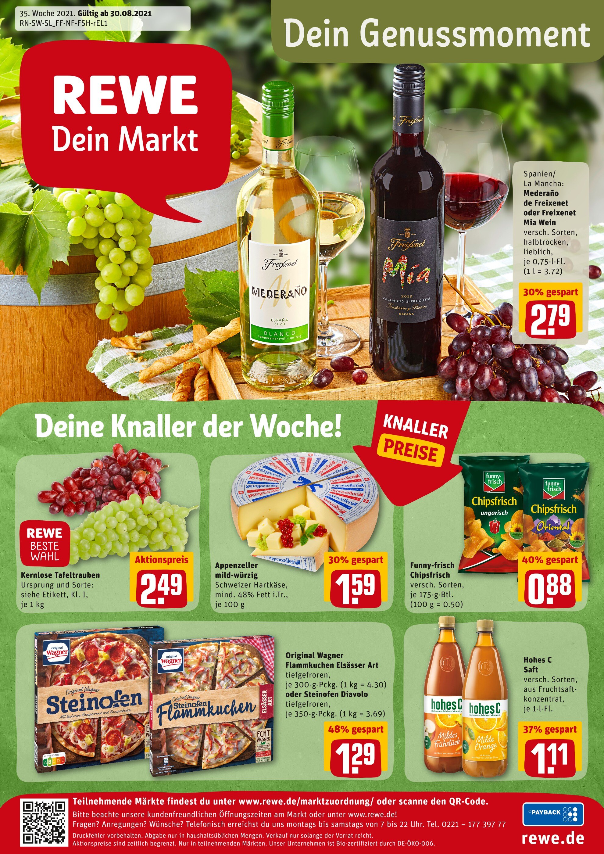 REWE Am Bahnhof 1 in 66265 Heusweiler Angebote und Öffnungszeiten