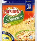 Râpé 3 saveurs 28 % M.G. - PRÉSIDENT dans le catalogue Carrefour