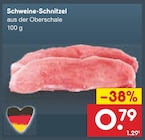Schweine-Schnitzel bei Netto Marken-Discount im Schwarzenbach a Wald Prospekt für 0,79 €