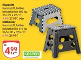 Klapptritt im Angebot bei GLOBUS in Bruchsal Klapptritt Angebote von Kesper bei GLOBUS Bruchsal für 4,99 €