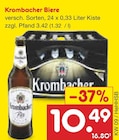 Biere von Krombacher im aktuellen Netto Marken-Discount Prospekt